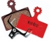 KS 37 P. pastiglie Organiche D-635 per Shimano XTR 2011